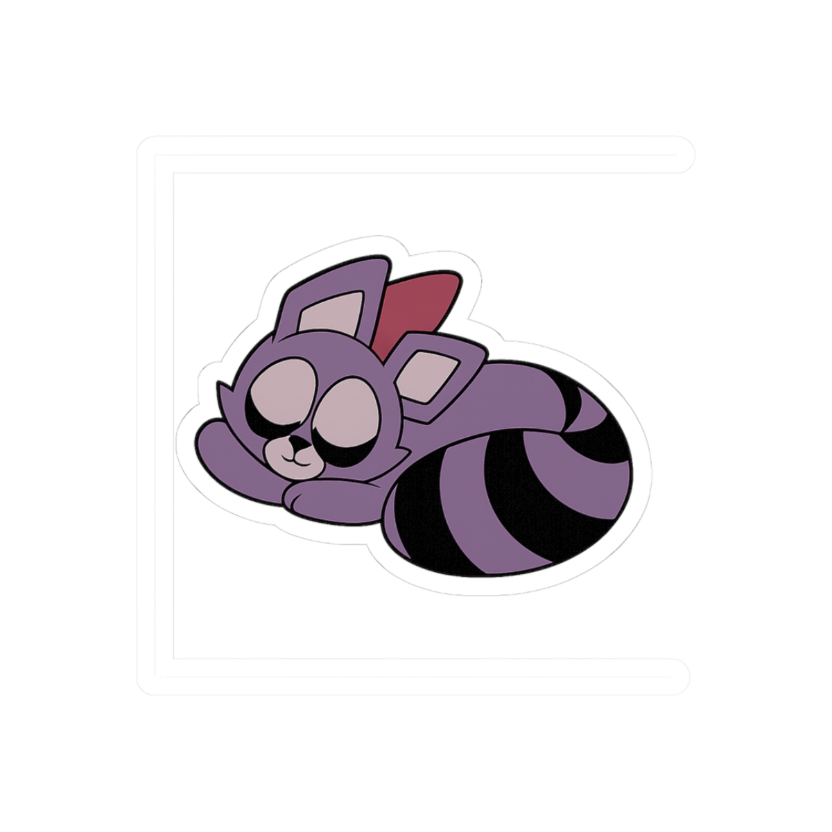 Sleeping Rambley Sticker
