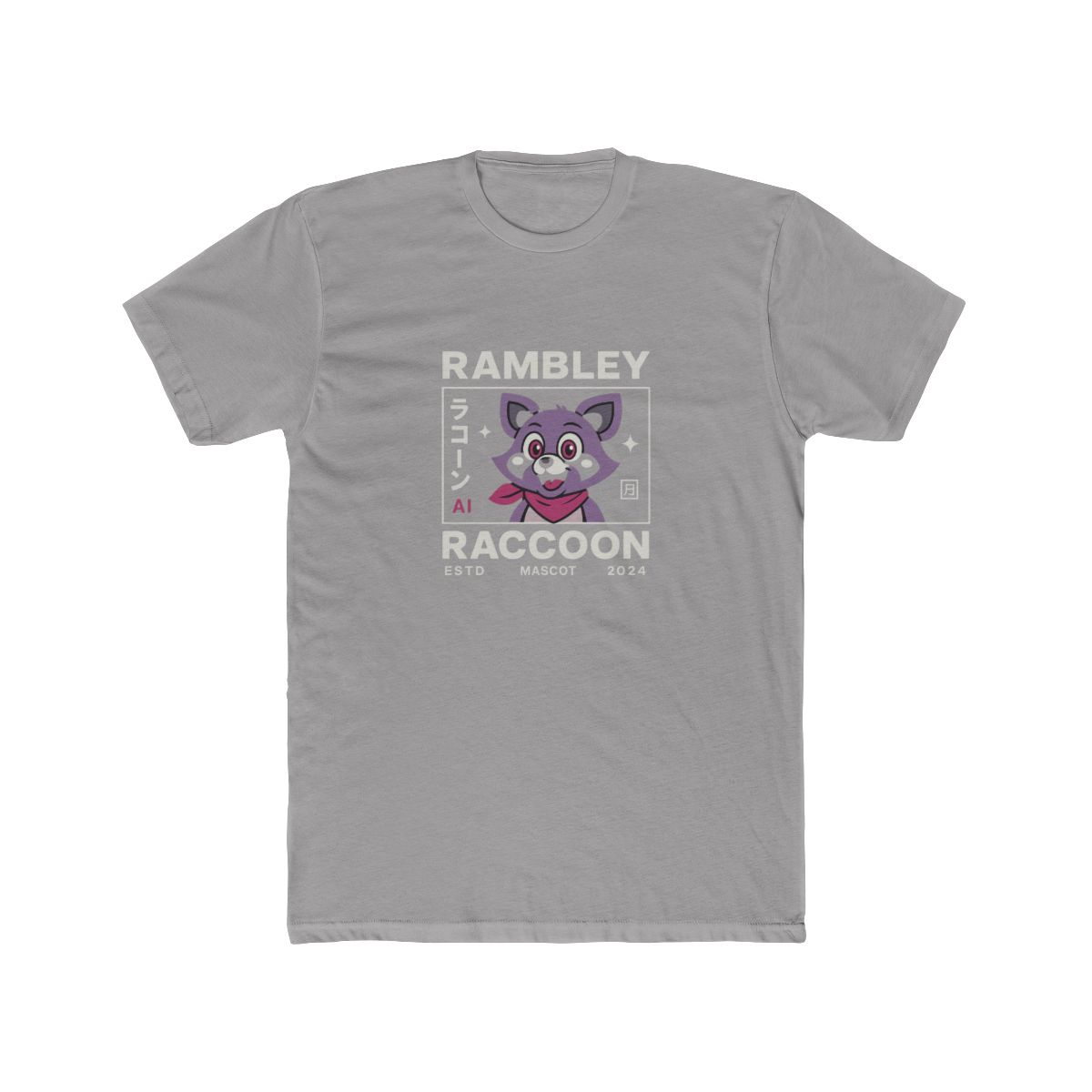 Rambley Raccoon Aesthetic T-Shirt