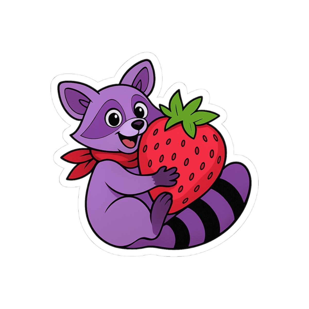 Rambley Raccoon Sticker