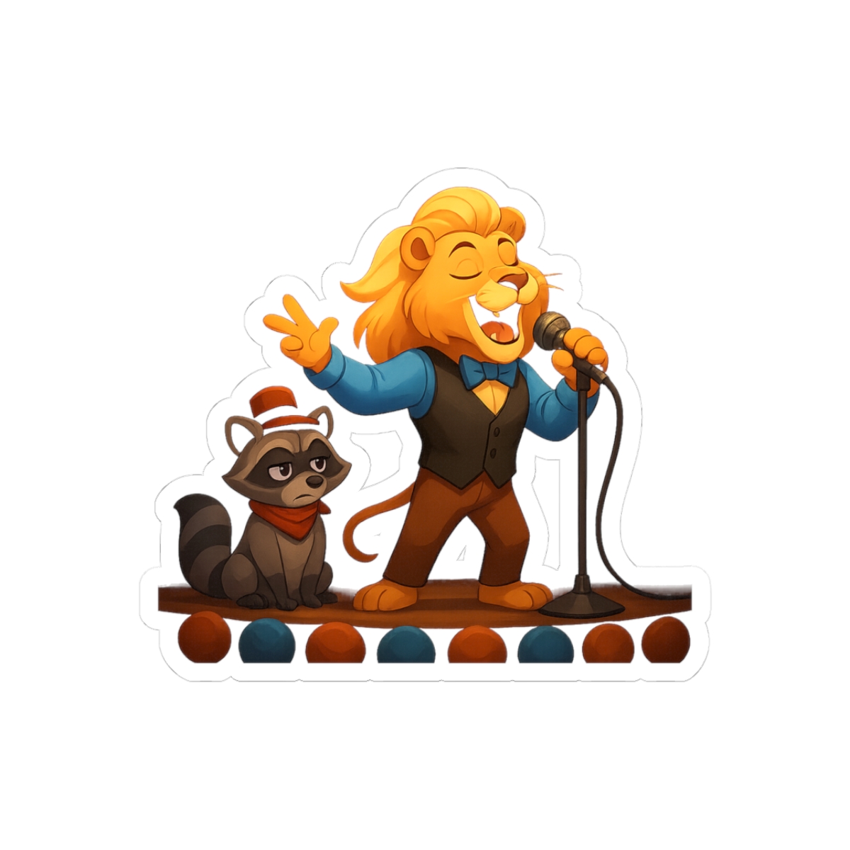 The great sing-off Sticker