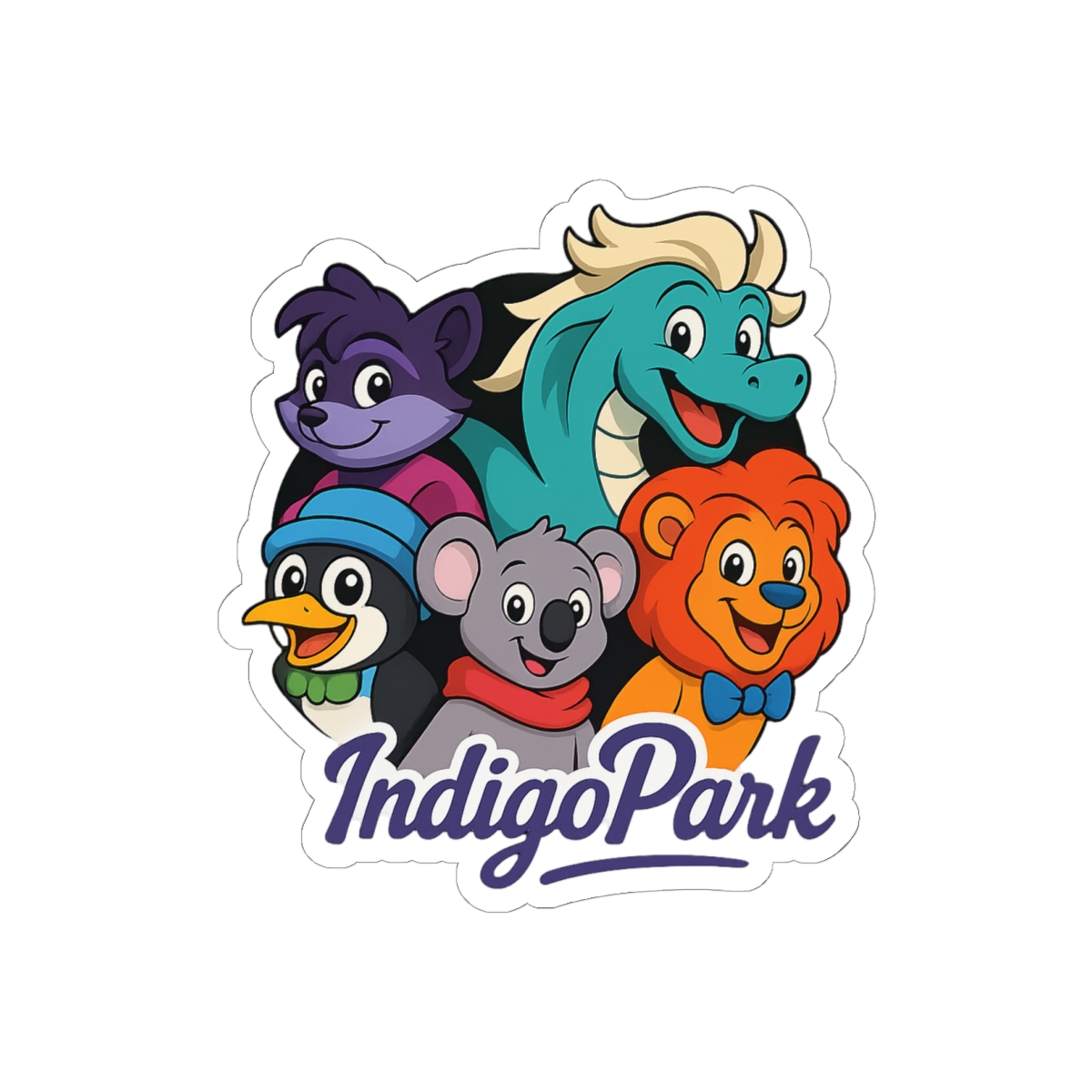 Indigo Park Sticker