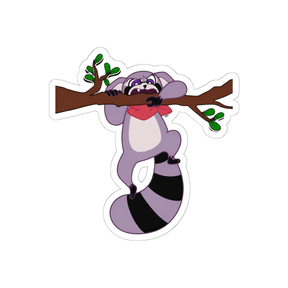 Hang In There Rambley Cute Motivational Sticker | Indie Game Vinyl Decal