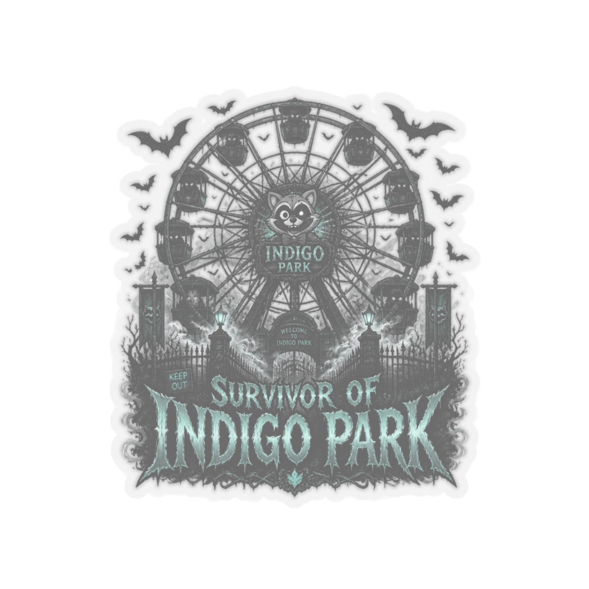 Indigo Park Thrill Sticker