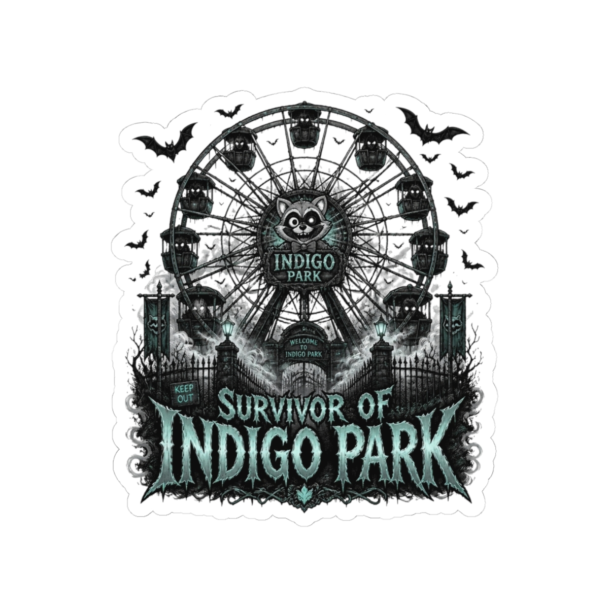 Indigo Park Thrill Sticker