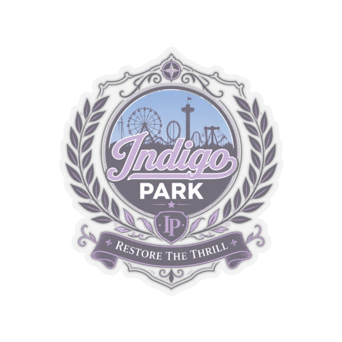 Indigo Park "Indigo" Sticker