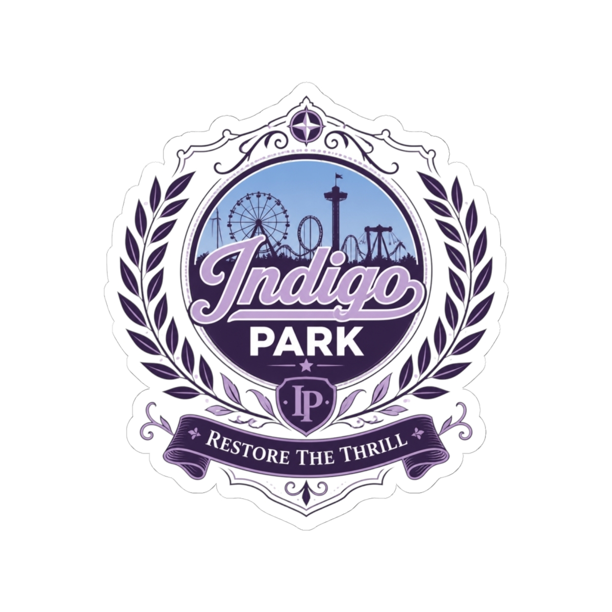 Indigo Park "Indigo" Sticker